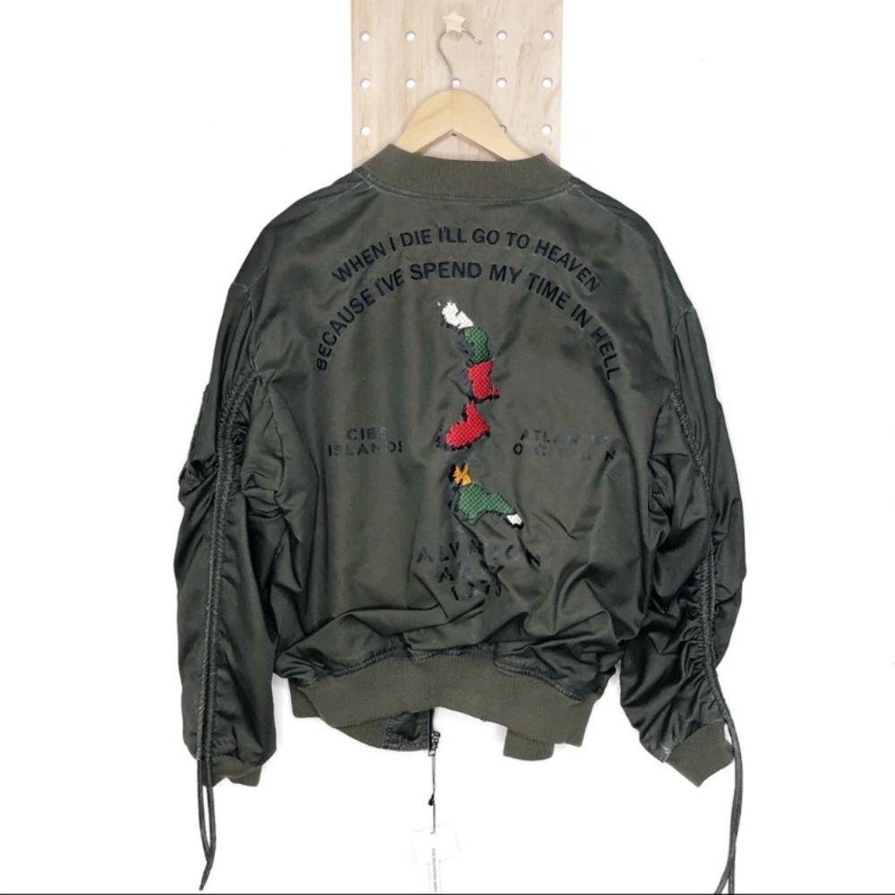 NWT ZARA THE SALVATION ARMY BOMBER JACKET - Picture 7 of 10